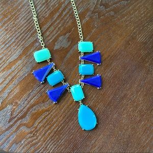 Royal/Teal/Light blue-green Necklace 💙💚